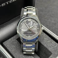 卡西歐（CASIO）Edifice商務(wù)金屬藍寶石時(shí)尚商務(wù)防水男表 EFB-680 EFB-550L EFB-104D-1A 太陽(yáng)能