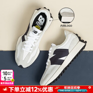 NEW BALANCE官方男鞋女鞋 新款情侶運動(dòng)鞋nb327復古潮流低幫休閑鞋健步慢跑鞋 MS327FE-D 海鹽色 40 (腳長(cháng)25cm)