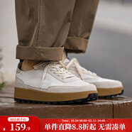 馬登工裝恒星慢跑鞋男士網(wǎng)面休閑鞋夏季透氣華夫阿甘鞋情侶運動(dòng)鞋子男 冰川白 【輕便/薄款/百搭小白鞋】 41 (男碼偏大，可參考推薦腳長(cháng)選擇)