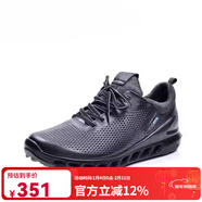 GOLF高爾夫球鞋撤柜男鞋真皮男士防水透氣運動(dòng)鞋無(wú)釘鞋跑步鞋 黑色系帶 40