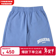 MLB官方男女情侶學(xué)院風(fēng)短褲運動(dòng)休閑寬松褲子冬季新款3ASPV0633 道奇隊/藍色/建議拍小一碼 XS