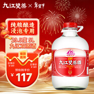 九江雙蒸 豉香型白酒 29.5度浸泡酒5.1L 廣東米酒浸泡青梅酒送禮白酒