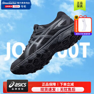 亞瑟士（ASICS）男鞋女鞋跑步鞋 25冬季款JOG 100 運動(dòng)鞋網(wǎng)面透氣減震馬拉松跑鞋 001-黑武士/寬楦設計/店長(cháng)主推 37.5 (內長(cháng)235mm)