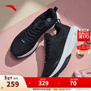 安踏靈弧丨關(guān)曉彤同款冬季女訓練鞋緩震健身跑步運動(dòng)綜訓鞋122437790 基礎黑-5 36