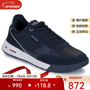 Tommy Hilfiger男鞋時(shí)尚休閑鞋防滑透氣低幫球鞋深藍色春秋2025新款百搭輕奢板鞋 深藍色 41