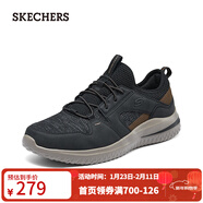 斯凱奇（Skechers）男士輕質(zhì)休閑鞋210797 黑色/BLK 39.5