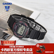 卡西歐（CASIO） 男表女表卡西歐手表男女情侶表學(xué)生時(shí)尚運動(dòng)表太陽(yáng)能雙顯電子表 W-220H-1A2VDF顏小紅