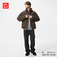 優(yōu)衣庫常規款男裝女裝寬松直筒牛仔褲/水洗產(chǎn)品25秋冬新款479322 479322/08深灰色 44 /185/112C