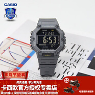 卡西歐（CASIO） 男表女表卡西歐手表男女情侶表學(xué)生時(shí)尚運動(dòng)表太陽(yáng)能雙顯電子表 AE-1600H-8BVPF玄武灰