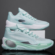 LI-NING跑鞋籃球鞋男秋季8083Ultra耐磨速度女鞋實(shí)戰運動(dòng)鞋 薄藍色李寧（LI-NING） 43