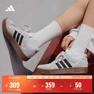 adidas「小鋸齒」D-PAD CLASSIC美高風(fēng)籃球風(fēng)板鞋男女阿迪達斯   淺灰/黑色/淺猩紅   44