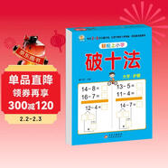 幼小銜接教材一日一練 破十法 幼小銜接數學(xué)專(zhuān)項訓練 數學(xué)思維訓練 幼兒園大班教材 輕松上小學(xué)大開(kāi)本適合3-6歲幼升小數學(xué)練習