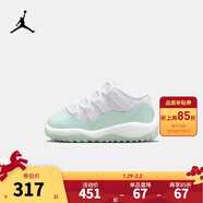 NIKE JORDAN 耐克AJ11復刻兒童休閑運動(dòng)鞋輕盈緩震穩固支撐男女童球鞋 645107-103 23.5 【建議腳長(cháng)13cm】