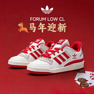 阿迪達斯（adidas）三葉草男鞋 2025冬季新款低幫潮流馬年新年紅運動(dòng)鞋防滑休閑板鞋 新年紅/馬年限定/新到貨/主推款 42
