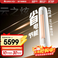 格力（GREE）空調 云之炫 新三級能效 變頻冷暖 自清潔 大風(fēng)量 除濕 客廳家用圓柱立式柜機 2匹三級能效