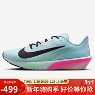 耐克NIKE男子跑步鞋 ZOOM RIVAL FLY 運動(dòng)鞋FV6040-400藍黑粉43
