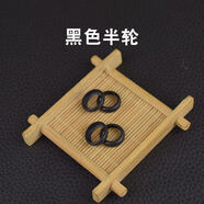 邁用華為耳機套硅膠耳機橡膠圈耳套P6 P7榮耀6 Plus 5X 4A 3X配件 黑色半輪20個(gè)