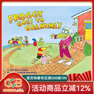 Froggy let's Gets Dressed 青蛙弗洛格 吳敏蘭書(shū)單 青蛙小吉低幼啟蒙認知 吳敏蘭書(shū)單 英文原版繪本 綠山墻 Froggy Goes To Grandma