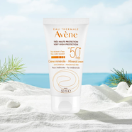 雅漾（Avene）雅漾AVENE防曬霜SPF50+100ml純物理礦物防曬隔離霜防水保濕1 自然倍護 50ml