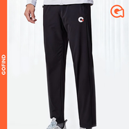 果凡高彈超輕薄透氣吸汗速干運動(dòng)褲男女款休閑健身馬拉松跑步訓練長(cháng)褲 夜空黑（通用款，女款拍小2碼） M