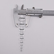 宰摟時(shí)光寶石玻璃貼片 DIY飾品配件圓形專(zhuān)用白胚扁圓水晶凹凸玻璃貼片 透明 6mm【50pcs/包】