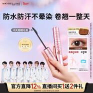 美寶蓮沖天翹睫毛膏持妝卷翹纖長(cháng)焦糖棕 新年禮物女