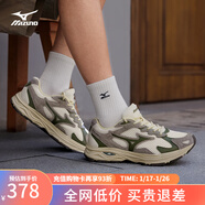 美津濃（MIZUNO）RACER S 軟底輕便運動(dòng)跑步鞋男女同款緩震透氣休閑慢跑鞋 20/春芽綠 42 (270mm)