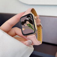 效立安小米機安卓通用2025新款智能手環(huán)高精準無(wú)創(chuàng  )測血糖手表血壓血氧 hd11粉皮[高清通話(huà)·DIY表盤(pán)·信