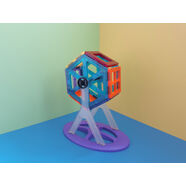 山頭林村彩窗磁力片配件通用彌鹿磁力片科博磁力片磁力人仔公仔 摩天輪支架全套不含磁力片