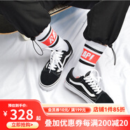 萬(wàn)斯范斯男鞋Old Skool情侶經(jīng)典款低幫帆布黑白休閑滑板鞋VN000D3HY28 VN000D3HY28 黑白經(jīng)典 35