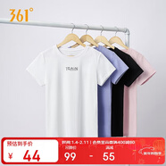 361°短袖t恤女春夏季速干衣圓領(lǐng)印花透氣寬松運動(dòng)休閑服 662424115-1