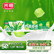 光明 蘆薈多多酸奶果粒酸奶酸牛奶135g*3杯