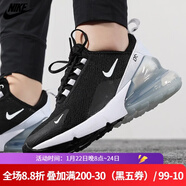 耐克（NIKE）女鞋 新款air max 270網(wǎng)面透氣減震耐磨訓練運動(dòng)鞋氣墊跑步鞋 AH6789-013 35.5