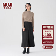 MUJI女式 燈芯絨 A字裙 長(cháng)半身裙女冬季款裙子 美拉德BE09CC3A 深灰色 S (155/62A)