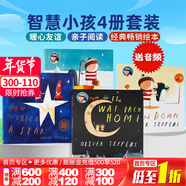 Oliver Jeffers智慧小孩 英文原版繪本 平裝大開(kāi)  Lost and Found/Up and Down/The Way Back Home/How To Catch A Star 送音頻