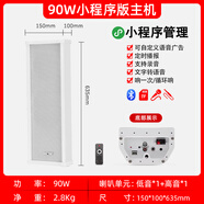 先科（SAST） ST-501戶(hù)外藍牙防水音柱室外掛墻壁掛式音響功放喇叭套裝音箱學(xué)校操場(chǎng)廣播店鋪音樂(lè ) 90W智能錄音定時(shí)存儲防水藍牙版主機(小程序+送遙控）