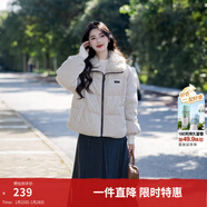 茵曼2025秋冬女裝新款復古通勤高腰百褶半身裙松弛感傘型裙子 深灰色 S