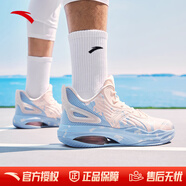 安踏（ANTA）KT籃球鞋男湯普森運動(dòng)鞋男緩震防滑防側翻實(shí)戰比賽氣墊球鞋子男 【KT3 team】2代嬰兒粉/瀑布藍-4 40 (250mm)