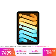 Apple/蘋(píng)果 iPad mini (A17 Pro) 8.3英寸 平板電腦(512G eSIM版/mini7/MYHH3CH/A)藍色