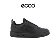愛(ài)步（ECCO）板鞋男鞋 休閑鞋 街頭720系列520814 01001黑色 44送男友禮物