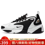 耐克NIKE 女子 休閑鞋 氣墊  ZOOM 2K 運動(dòng)鞋 AO0354-100白37.5