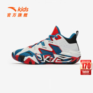 安踏（ANTA）兒童運動(dòng)鞋男大童鞋2026新款水泥氪星耐磨防滑籃球鞋 逍遙藍/安踏白/基礎黑-2 42
