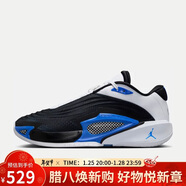 Jordan男子籃球鞋喬丹 東契奇3代 LUKA 3 運動(dòng)鞋FQ1285-003黑白藍40