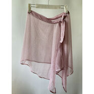 尾貨春夏蕾絲屁簾日系疊穿罩裙歐根紗裙遮胯神器裙子遮屁簾 屁簾粉紫色 均碼 均碼