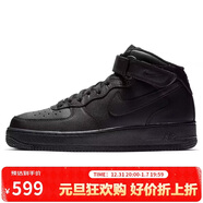 耐克NIKE男空軍一號AF1 新年禮物 運動(dòng)鞋CW2289-001黑44