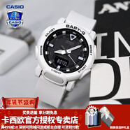 卡西歐（CASIO）【新年禮物】女手表BABYG多彩夏日BGA-320海洋系運動(dòng)學(xué)生電子表 BGA-310-7A2PR酷白巧克力