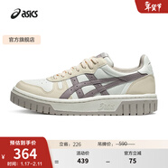 亞瑟士ASICS運動(dòng)休閑鞋男鞋復古舒適板鞋時(shí)尚休閑鞋COURT MZ 1203A127 【女】白色/米色 37