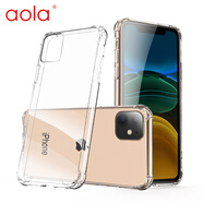 澳浪 蘋(píng)果11手機殼 iphone11保護套 全包防刮防摔軟殼  aola-iP9系列 氣囊殼透明