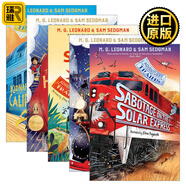 Danger at Dead Man's Pass 火車(chē)冒險系列4 死路一條 高地獵鷹號上的盜賊 加州彗星上的綁架案 北極鐵路刺客 狩獵之星號上謀殺案 兒童懸疑章節小說(shuō) 英文原版 進(jìn)口原版圖書(shū) 火車(chē)冒