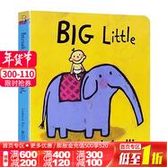 英文原版繪本 小毛孩系列一根毛小臟孩 Big Little/Potty  Leslie Patricelli 低幼兒童0-3歲紙板書(shū) 啟蒙認知行為習慣培養情緒管理 Big Little 大與小